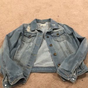 Mind Code denim jacket